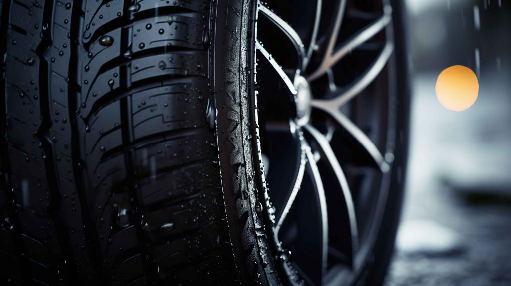 Pneus lisses : un véritable danger sur la route. 